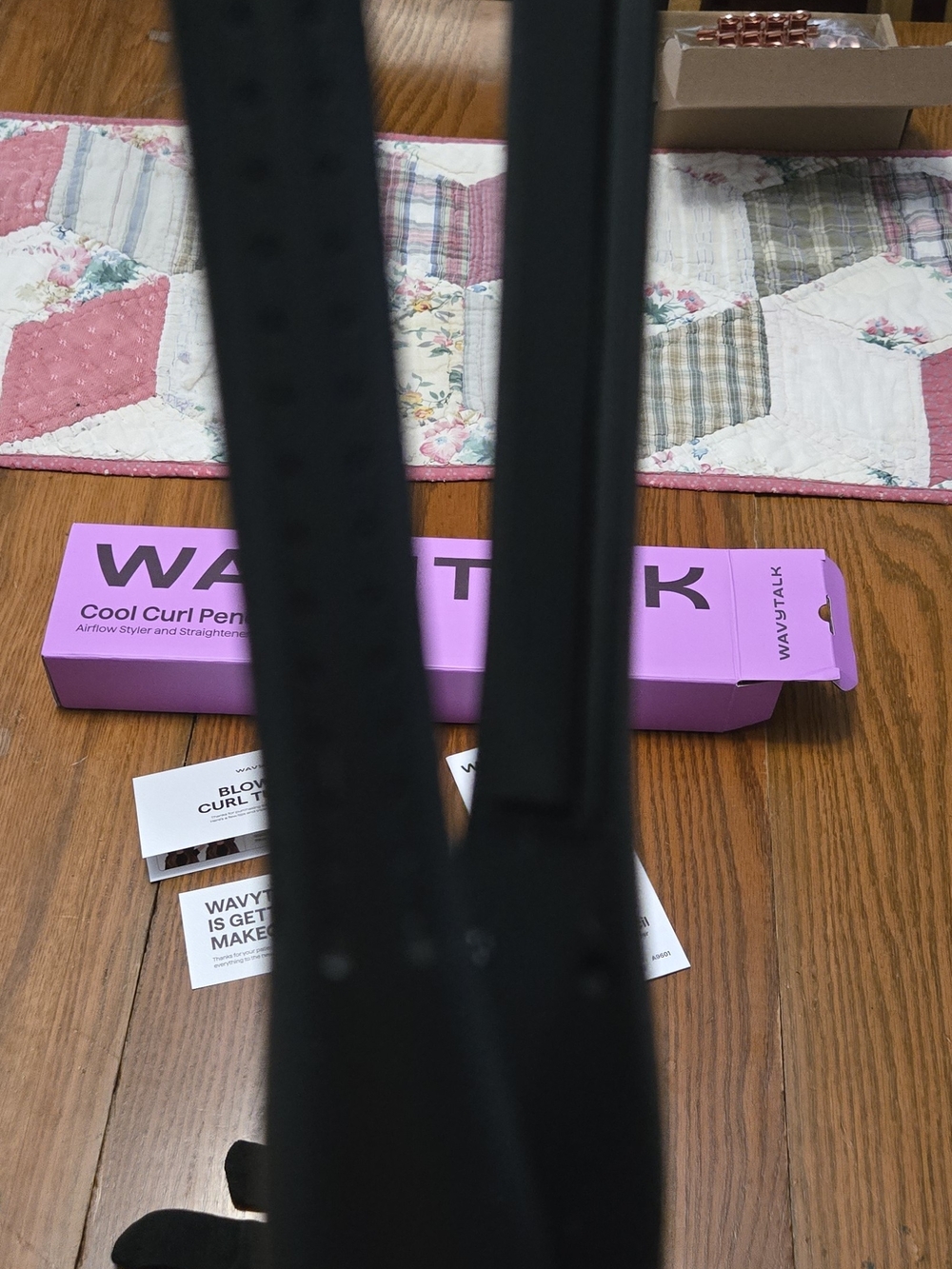 WavyTalk Cool Curl Pen 1" Black Hair Styler